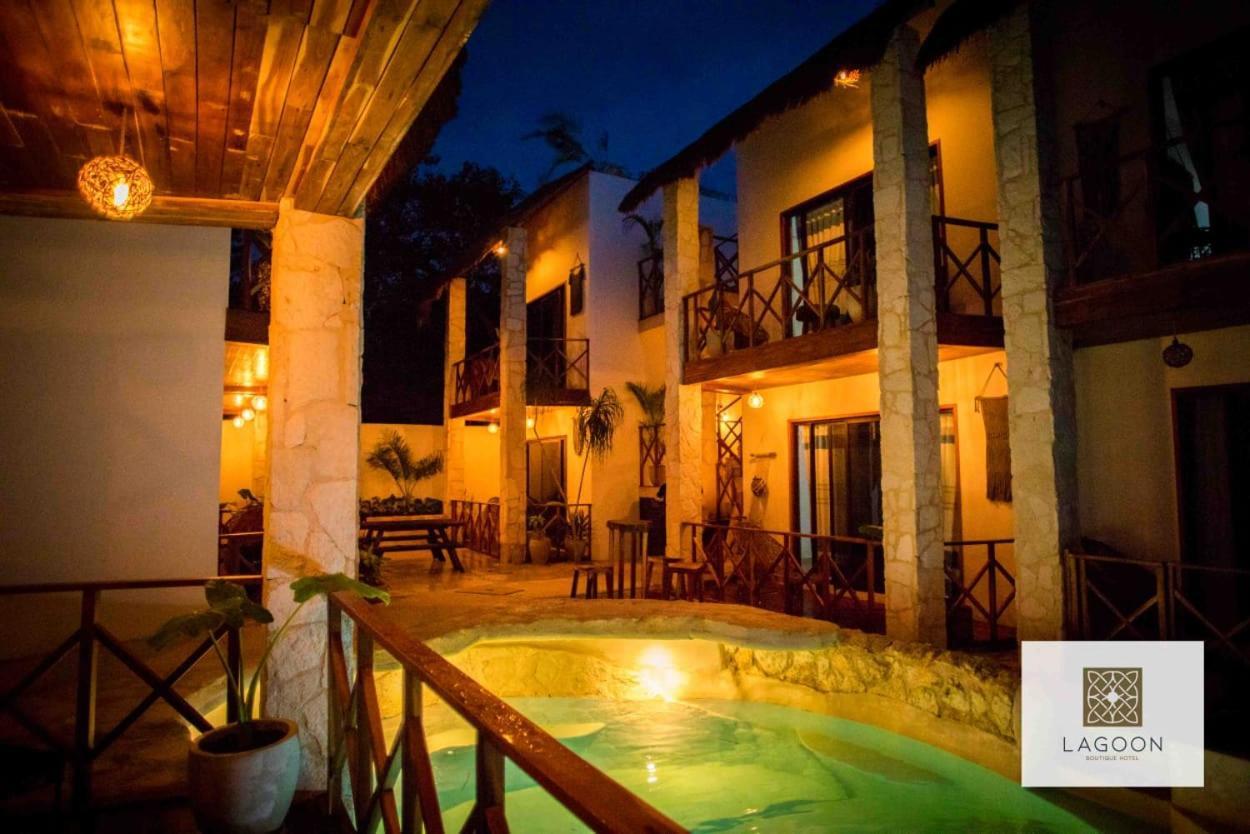 Lagoon Boutique Hotel - Luxury Chaman Experience Tulum Bagian luar foto